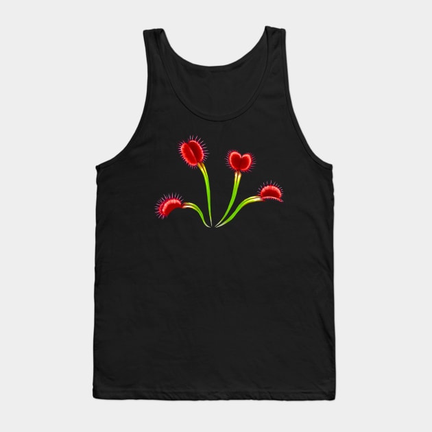 Live Venus Fly Trap Plant Shirt Large Carnivorous Plant Gift Tank Top by Venus Fly Trap Shirts